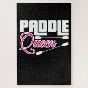 Paddle Queen Girl Kayak Legpuzzel