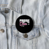Paddle Queen Girl Kayak Ronde Button 7,6 Cm (In situ)