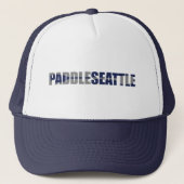 Paddle Seattle Kayaking Trucker Pet (Voorkant)