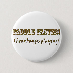 Paddle sneller! ronde button 5,7 cm