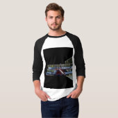 Paddle Steamer Dimensional Art T-shirt (Voorkant volledig)