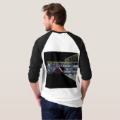 Paddle Steamer Dimensional Art T-shirt (Achterkant volledig)