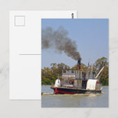 Paddle Steamer, Murray, Briefkaart (Voorkant / Achterkant)