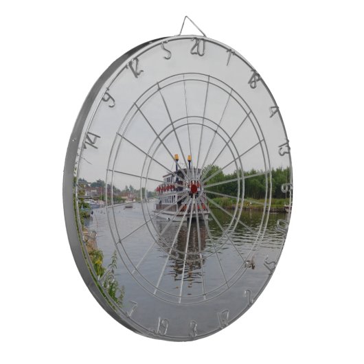 Paddle Steamer Southern Comfort Dartbord (Voorkant Links)