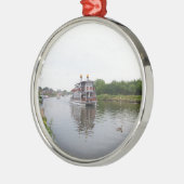 Paddle Steamer Southern Comfort Metalen Ornament (Links)