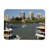 Paddle Steamers, Brisbane River, Brisbane Magneet (Horizontaal)
