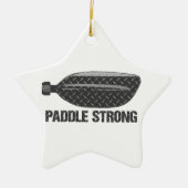 Paddle Strong Keramisch Ornament (Voorkant)