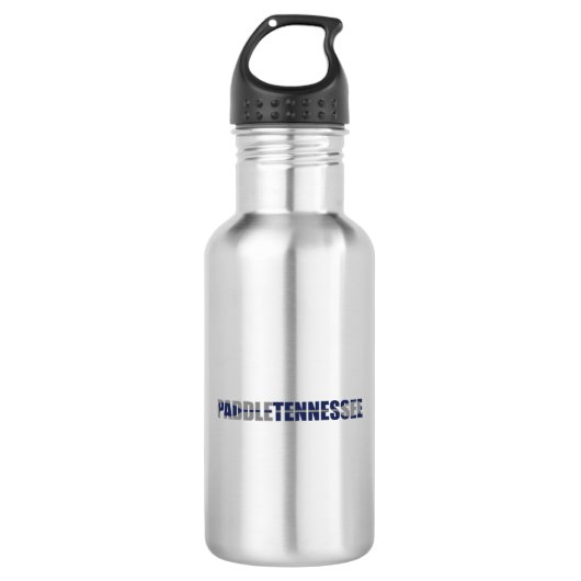 Paddle Tennessee Kayaking Waterfles (Voorkant)