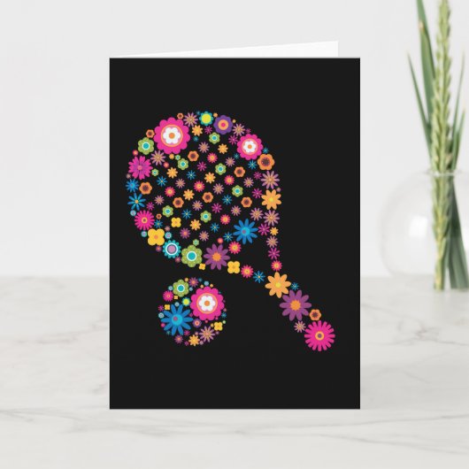 Paddle Tennis Kaart (Voorkant)