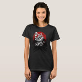 Paddle tennis samurai t-shirt (Voorkant volledig)
