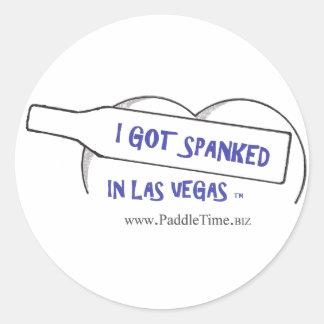 PADDLE TIJD RONDE STICKER