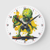 Paddle to the Mothership Pickleball  Ronde Klok (Voorkant)