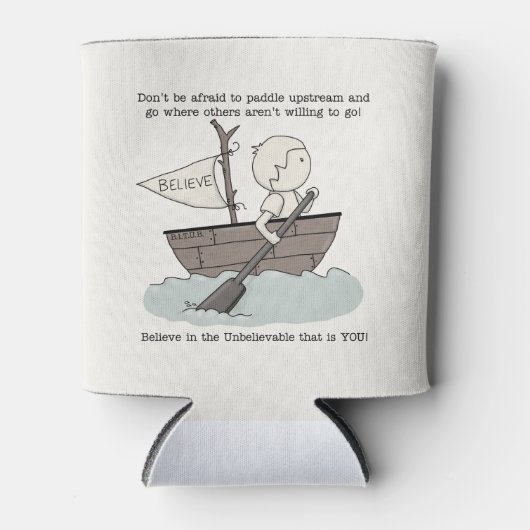 Paddle upstream blikjeskoeler (Voorkant)