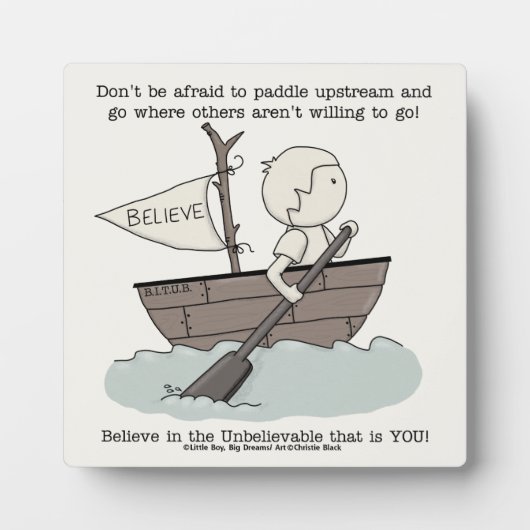 Paddle upstream fotoplaat (Voorkant)