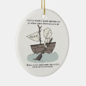 Paddle upstream keramisch ornament (Rechts)