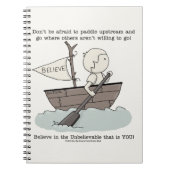 Paddle upstream notitieboek (Voorkant)