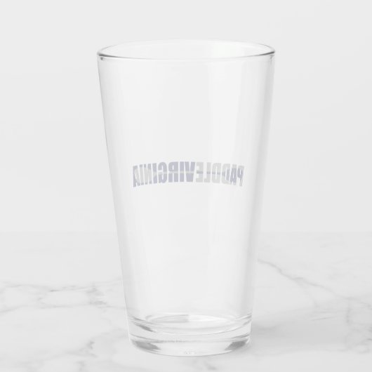 Paddle Virginia Kayaking Glas (Achterkant)