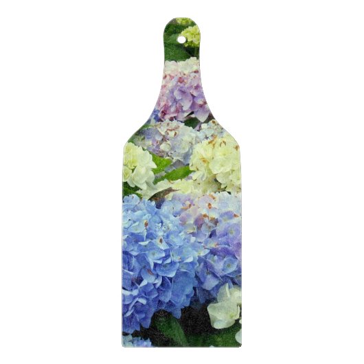 PADDLE VOOR Hydrangea MixCUTTING BOARD Snijplank (Voorkant)