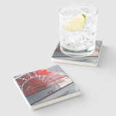 Paddle Wheel Stenen Onderzetter (Zijkant)