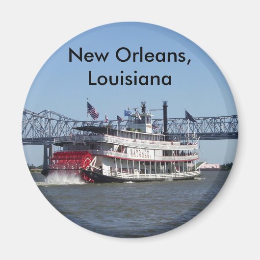 Paddle Wheeler Magneet (Voorkant)