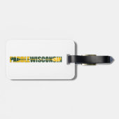 Paddle Wisconsin Kayaking Bagagelabel (Achterkant horizontaal)