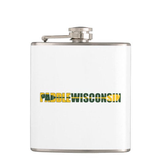 Paddle Wisconsin Kayaking Heupfles (Voorkant)