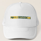 Paddle Wisconsin Kayaking Trucker Pet (Voorkant)