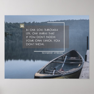 Paddle Your Own Canoe Poster
