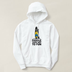 Paddle Your Way to Fun SUP-ontwerp Hoodie