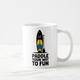 Paddle Your Way to Fun SUP-ontwerp Koffiemok