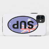 Paddleboard Australië-vlag voor standaardopstellin Case-Mate iPhone Case (Achterkant (horizontaal))