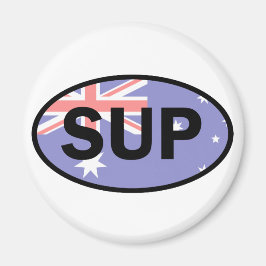 Paddleboard Australië-vlag voor standaardopstellin Magneet