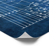 Paddleboard Blueprint Patent Lakehouse Decor Poster (Hoek)