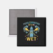 Paddleboard Paddleboarden Magneet (Voorkant / Achterkant)