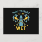 Paddleboard Paddleboarding Briefkaart (Voorkant)