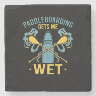 Paddleboard Paddleboarding Stenen Onderzetter