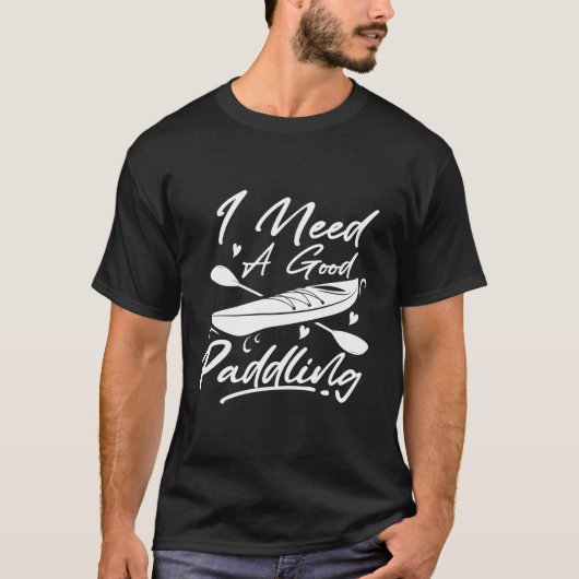 Paddleboard Paddling Grappige Sup Paddle Board T-shirt (Voorkant)