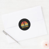 Paddleboard Sup Life's Sup Slogan Ronde Sticker (Envelop)