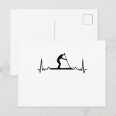 Paddleboarding cadeau voor paddle borduren briefkaart (Voorkant / Achterkant)