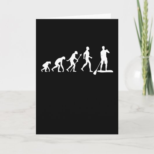 Paddleboarding Funny Paddle board Gift Kaart (Voorkant)