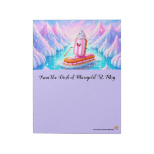 Paddleboarding Gebakjes Notitieblok