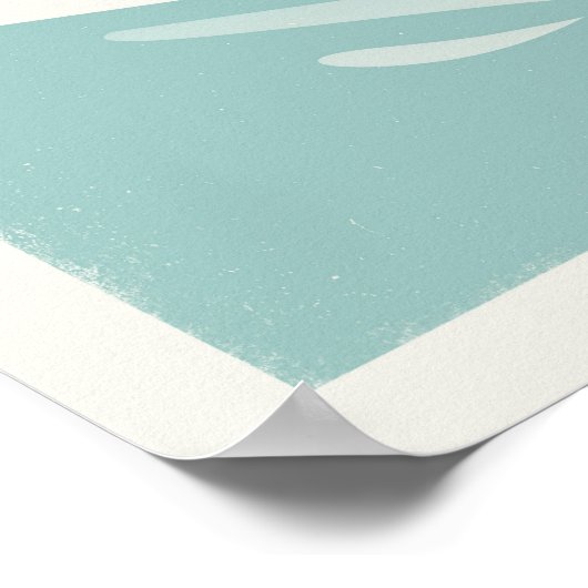 Paddleboarding Lake Washington Poster (Hoek)