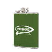 Paddleboarding met superholic standup heupfles (Links)