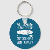 Paddleboarding Sup Standup Paddleboard Funny Sayin Sleutelhanger (Voorkant)