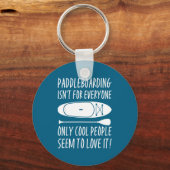 Paddleboarding Sup Standup Paddleboard Funny Sayin Sleutelhanger (Voorkant)