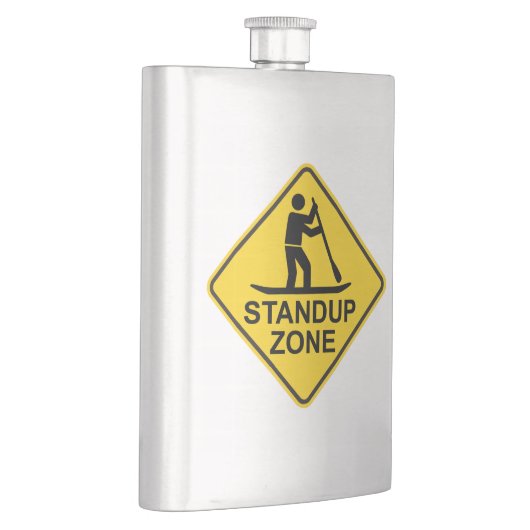 Paddleboarding Zone Road Sign Flacon (Rechts)