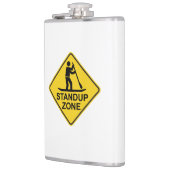 Paddleboarding Zone Road Sign Heupfles (Links)