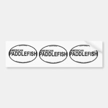 Paddlefish Euro Stickers