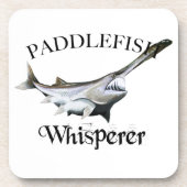 Paddlefish Whisperer Bier Onderzetter (Voorkant)