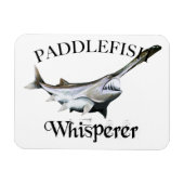 Paddlefish Whisperer Magneet (Horizontaal)